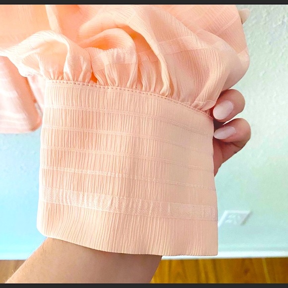 Pretty Finders Keepers Light Pink Blouse NWOT - Picture 7 of 7